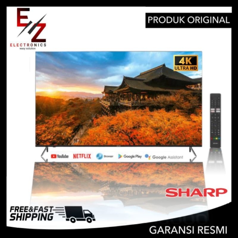 SHARP 4T-C75EK2X LED TV ANDROID 75 Inch 4T C75EK2X 75EK2X