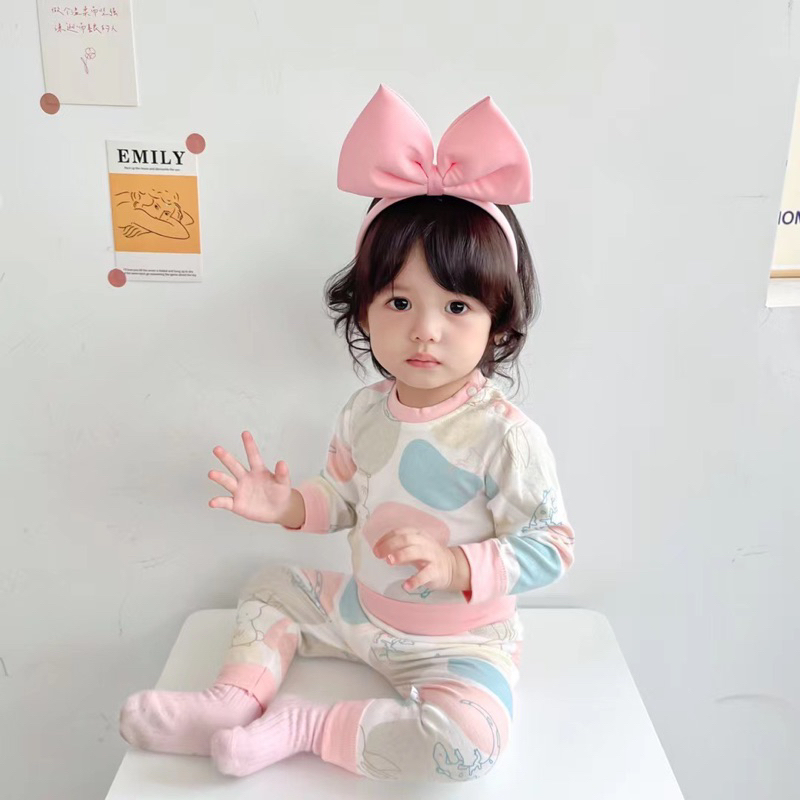 Setelan Lengan Panjang Premium Anak Laki Laki Perempuan Import / Setelan Piyama Anak Import / Baju Tidur Anak