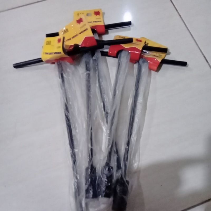kunci sock panjang ( kunci T ) 8.10.12.14.17.19