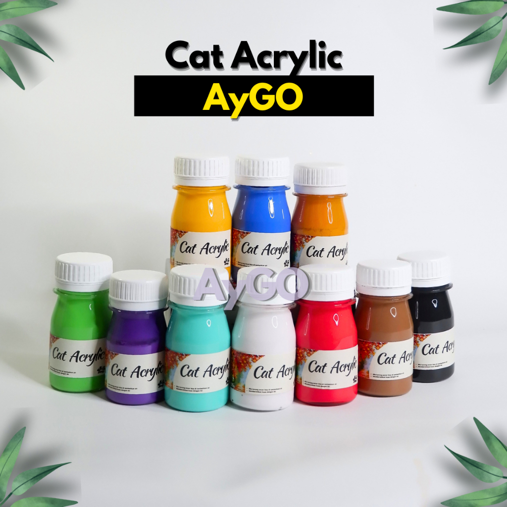 

CAT ACRYLIC / CAT AKRILIK / CAT AIR MURAH BERKUALITAS 30 ML