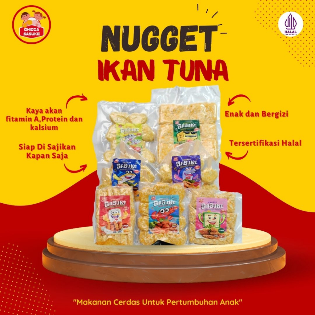 

Nugget Ikan Tuna Sasuke Nugget sehat khas Gorontalo