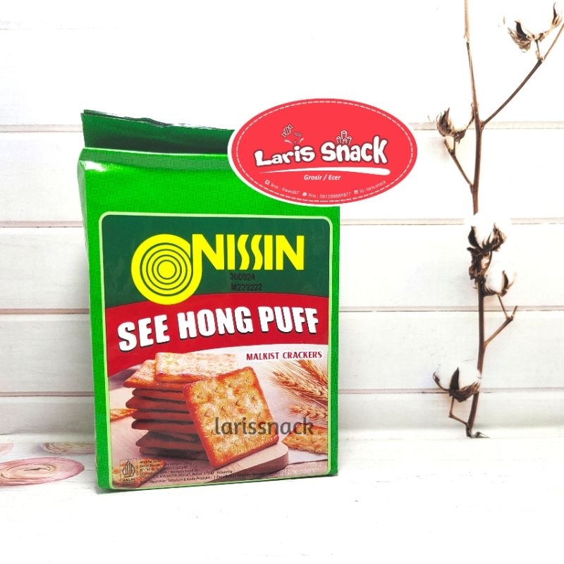 

Nissin See Hong Puff Malkist Crackers/Malkist Gula 250gr