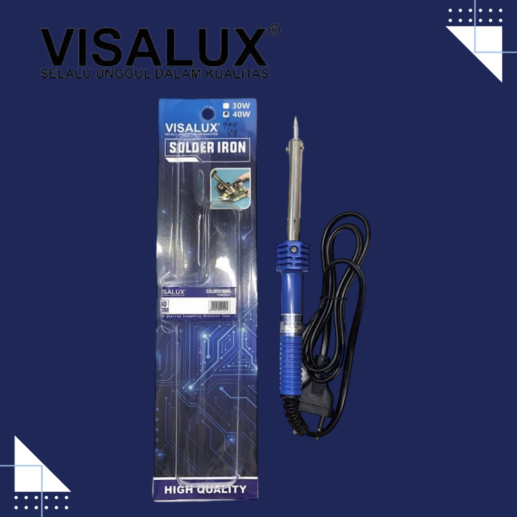Solder Timah plastik Kayu Solder tembak Soldering Visalux 40W 40 Watt