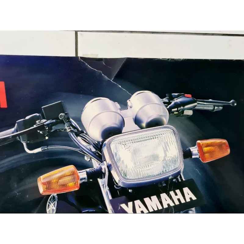 Poster Jumbo Motor YAMAHA SCORPIO ORI