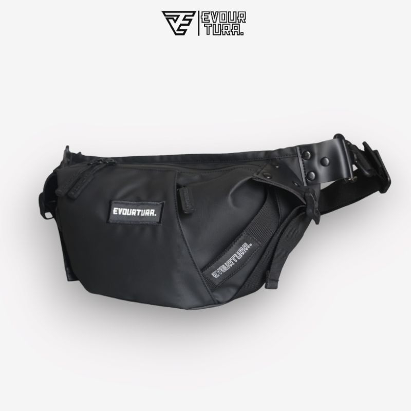 Evourtura waistbag premium tas pinggang premium pria tas selempang tas punggung tas bahu punggung pria [ THOR ]