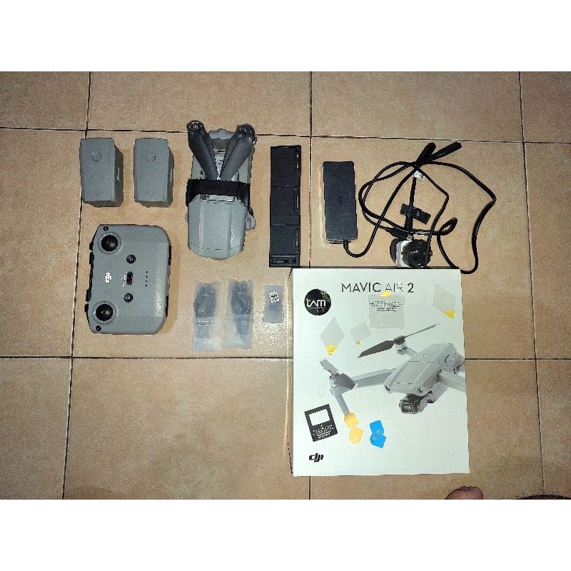 Drone DJI mavic air 2 kondisi bekas mulus