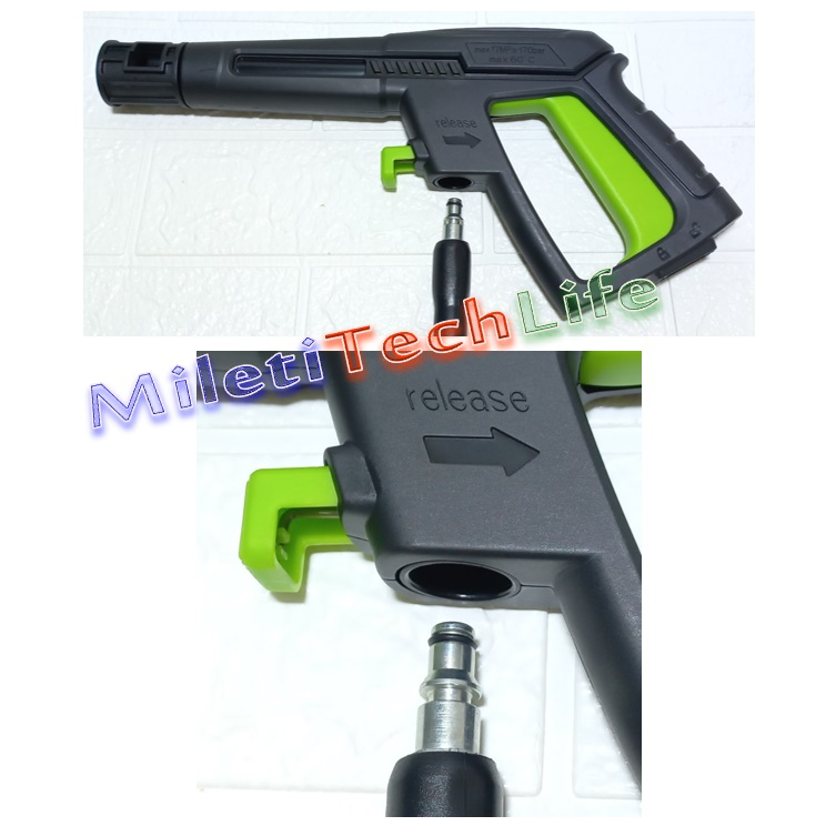 Ingco Tembakan Gun dan Power Nozzle Replacement for Jet Cleaner AMSG028 High Pressure washer
