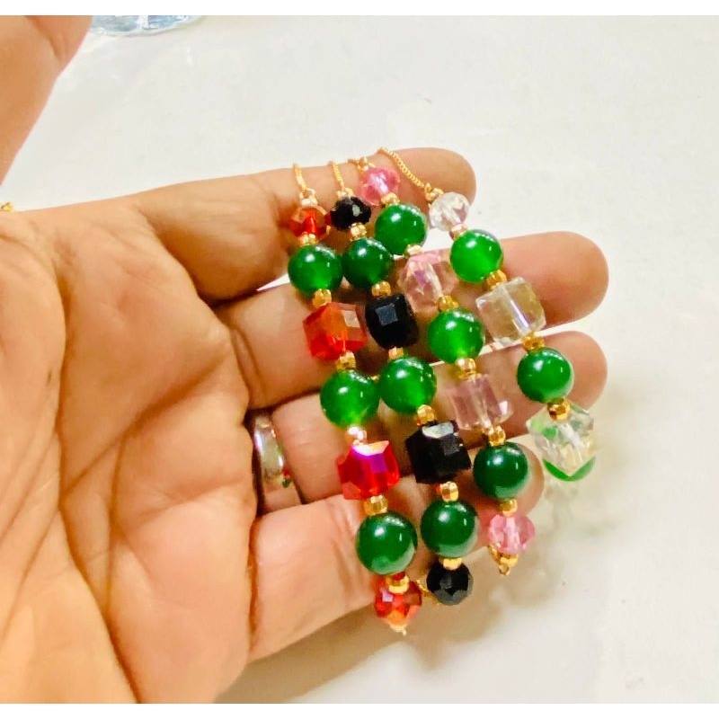 gelang serut kristal virall