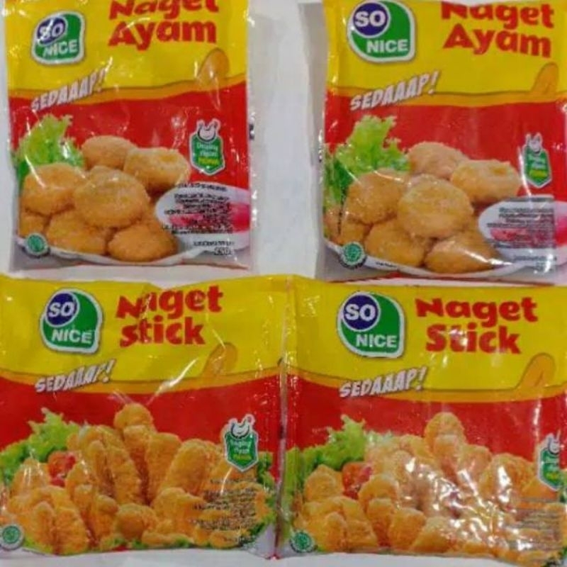 

SO NICE NUGGET AYAM 250GR