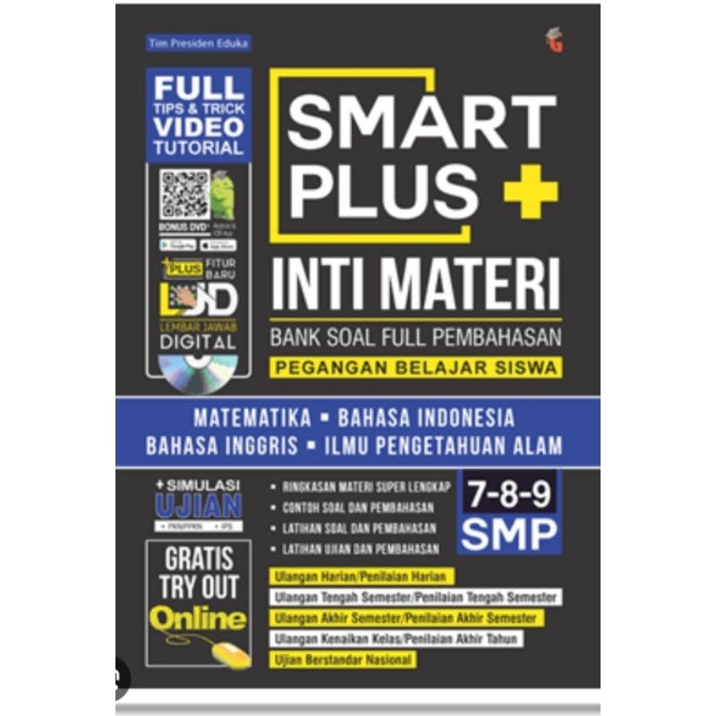 

Smart plus + inti materi kelas 7,8,9