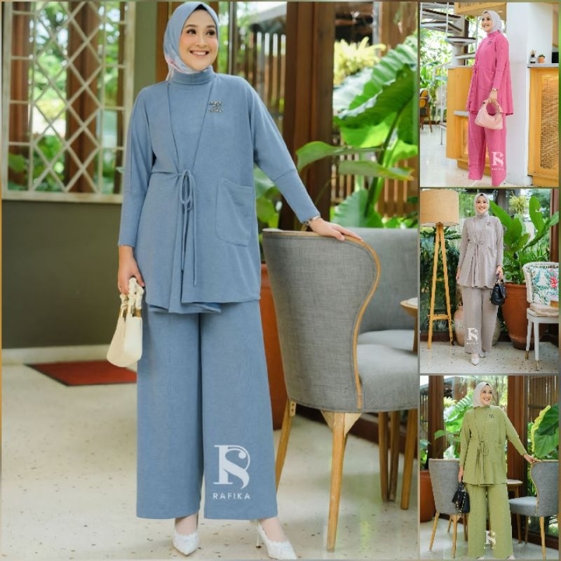 (s) SHENA Setcel / Set celana new collection By Rafika - T.Wear