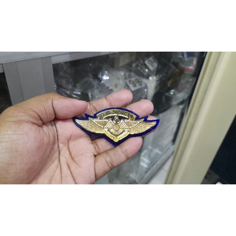 wings perhubungan dasar biru,wings perhubungan laut,wings perhububgan taruna stip