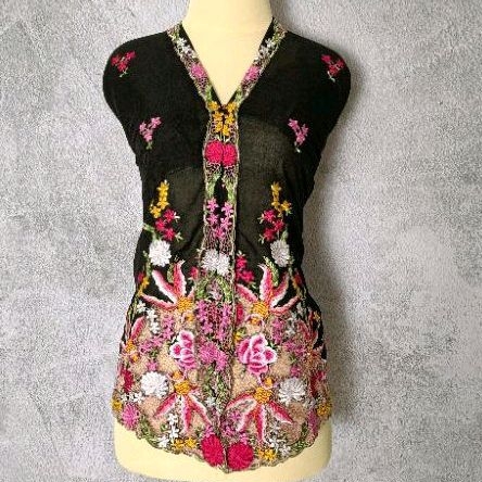 Kebaya Bordir Kerancang | Khas Bukittinggi Sumatera Barat (Bahan)