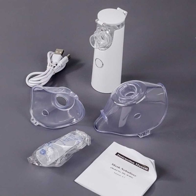 Nebulizer Portable Mesh Alat Uap Bantu Pernafasan Asma Inhalasi