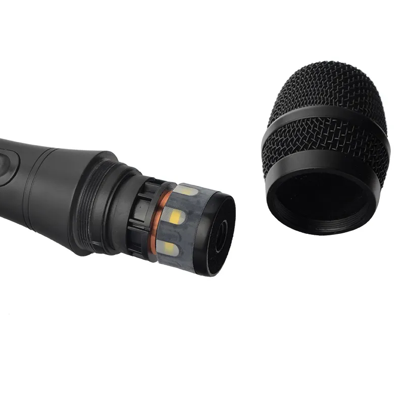 Fleco SC-68 Dengan Kabel Mikrofon Dynamic Microphone Mic Karaoke Profesional Microphone / Mik Mikrofon Mikrophone Kabel Jack Besar 6.5mm Fleco SC68 | FMS