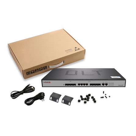[𝗢𝗥𝗜𝗚𝗜𝗡𝗔𝗟]OLT HSGQ-E04R | OLT EPON 4PON 1G Uplink AC + DC | OLT 4 PON 1 G