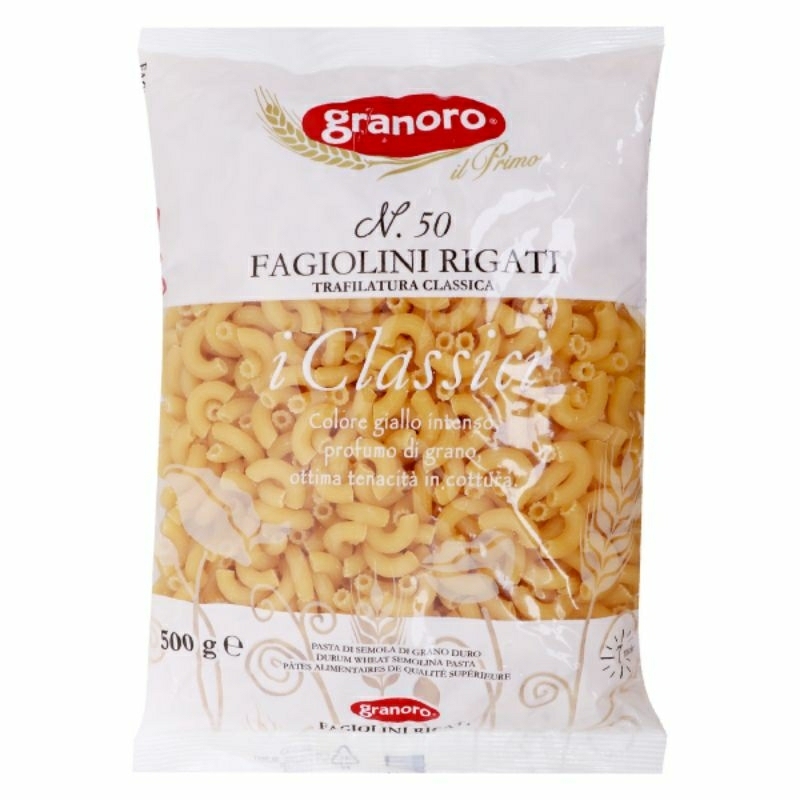 

GRANORO Fagiolini Rigati N.50 Pasta 500g