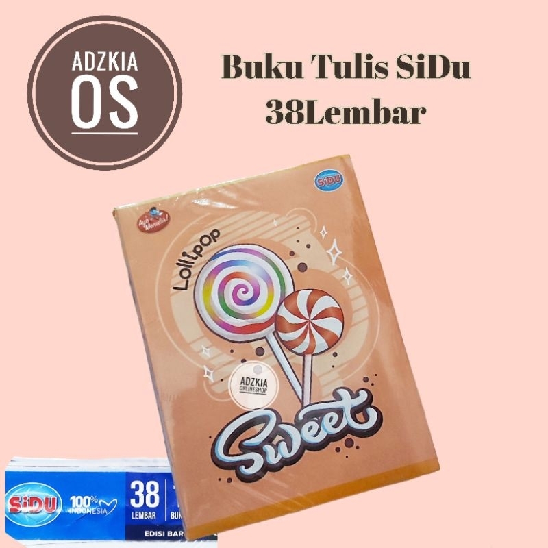 

Buku Tulis Sidu 38 Lembar