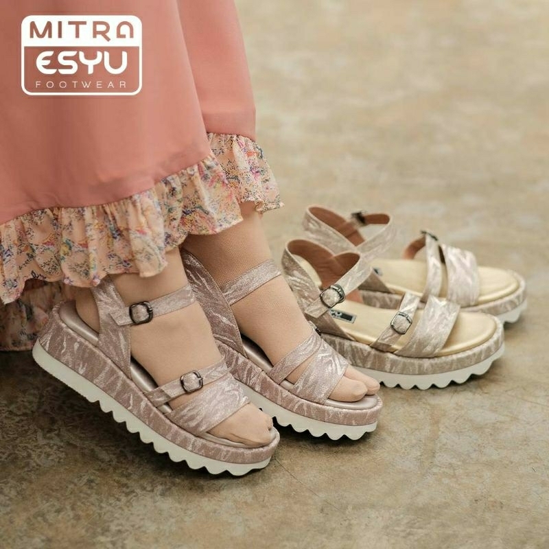 ESYU FOOTWEAR - SANDAL SEPATU - LAQUITTA SERIES