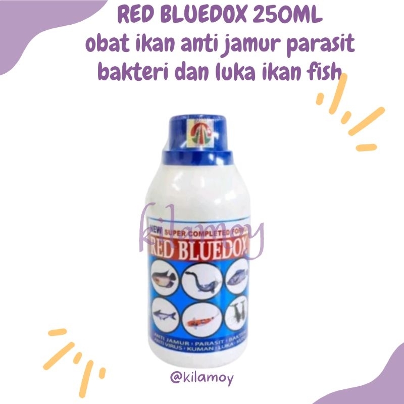 

Red Bluedox 250ml - Pbat Ikan Anti Jamur Parasit Bakteri Dan Luka Ikan Fish