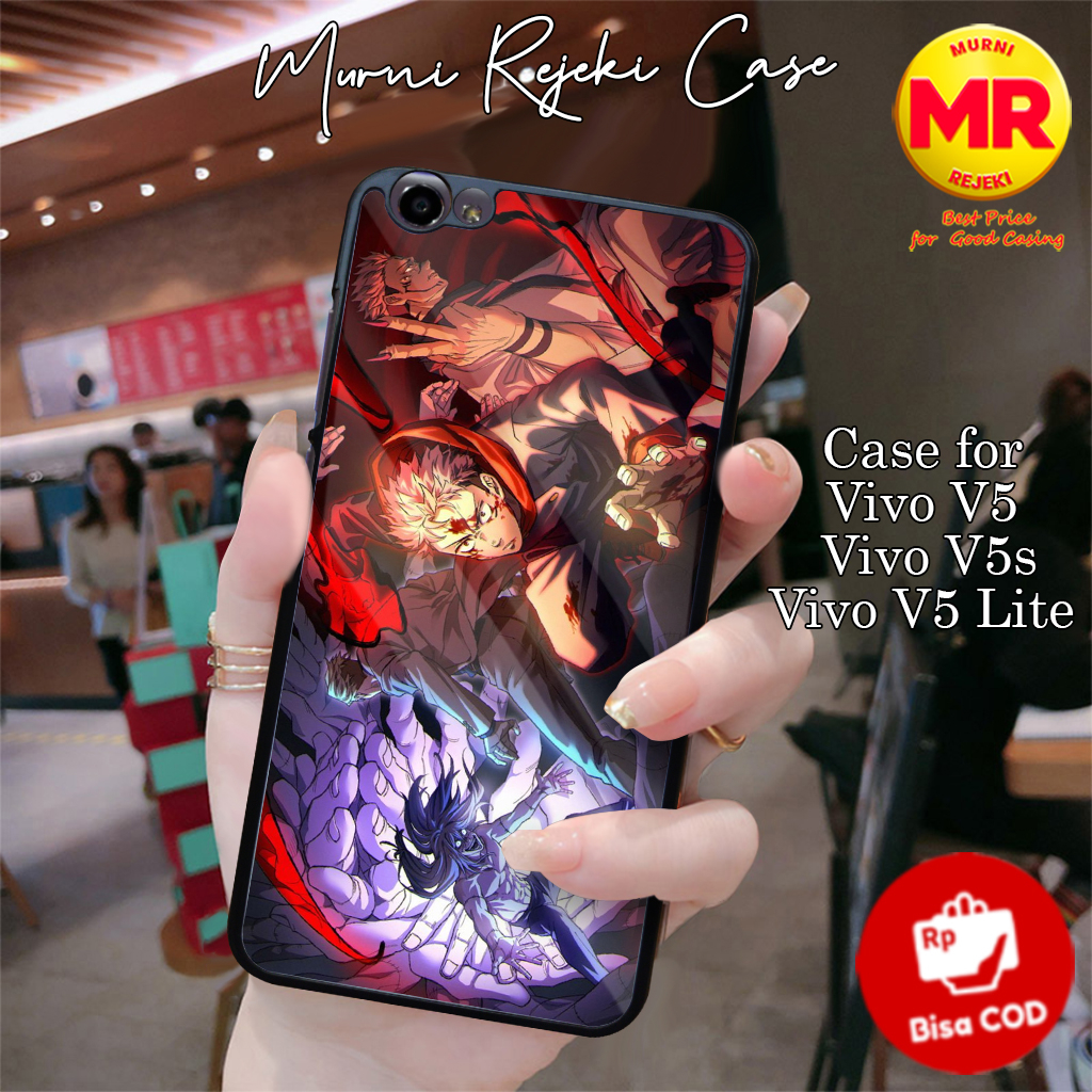 Casing Hp Vivo V5 V5s V5 Lite Case Vivo V5 Lite Motif SUKUNA02 Keren Casing Vivo Case Anime Softcase