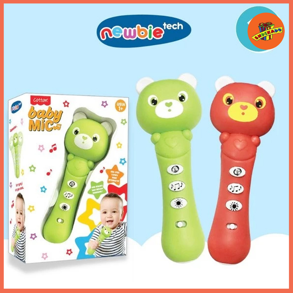 Cotton Baby Mic - Mainan Mikrofon Anak - Mainan Musikal