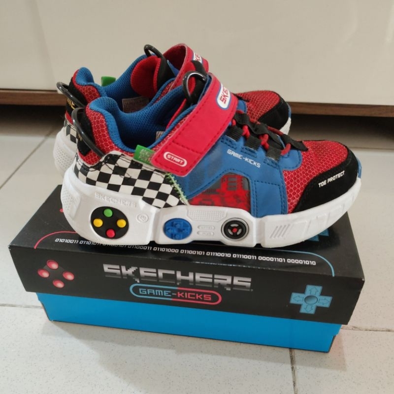 skechers game kids sepatu anak