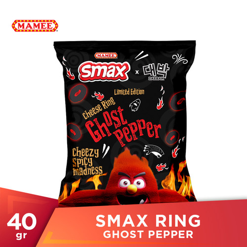 

Mamee Smax Cheese Ring Ghost Pepper 40gr