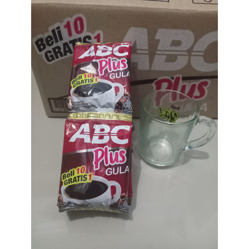 

KOPI ABC PLUS 1 RENTENG GRATIS 1 SACHET !! (BUY 5 RTG FREE 1 GELAS)