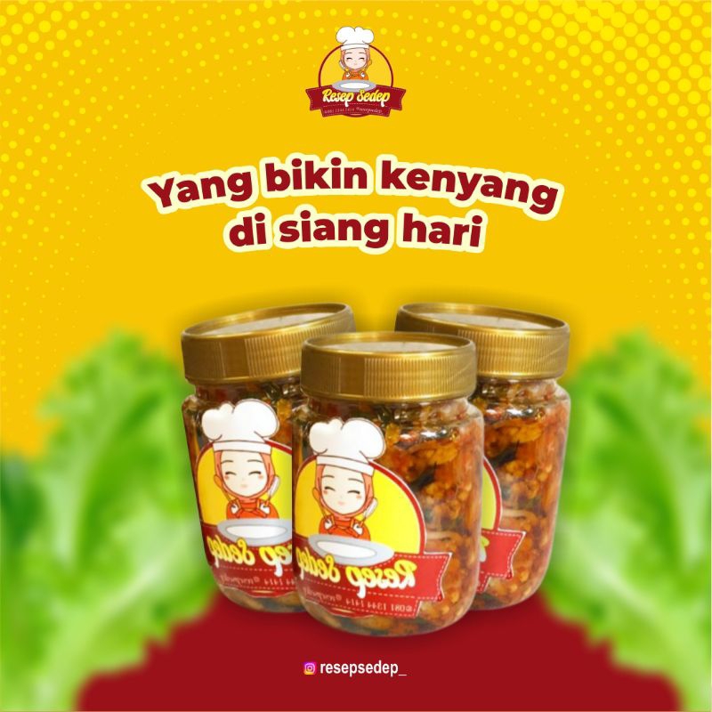 

PAKET HEMAT 3 TOPLES 100GR | Sambal Cumi Pedas Manis (original)