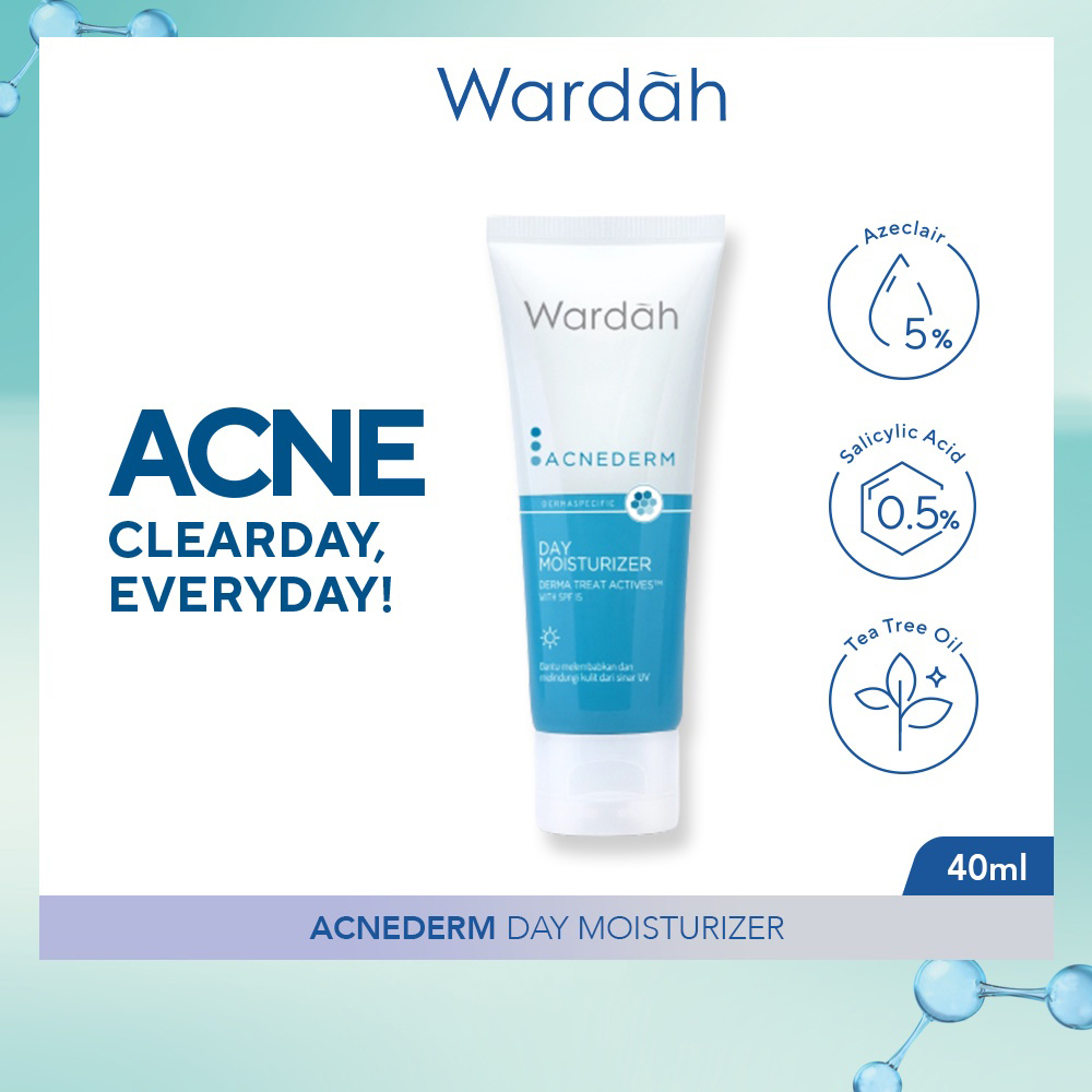 Wardah Acnederm Day Moisturizer - 40ml