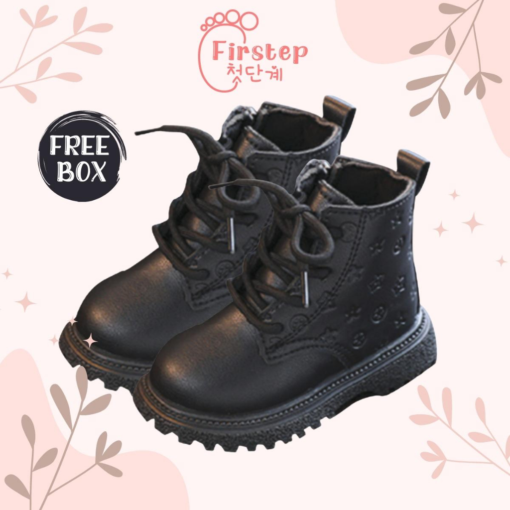 Firstep ❤️ Sepatu Boots Anak Import Sport Fashion Sepatu Anak perempuan 1-7 Tahun FS122