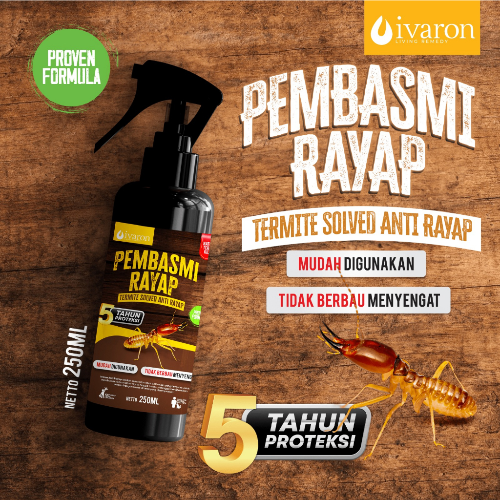 OBAT RAYAP SEMPROT ANTI RAYAP KAYU SEMPROT YANG PALING AMPUH RACUN PEMBASMI RAYAP KAYU DAN TEMBOK