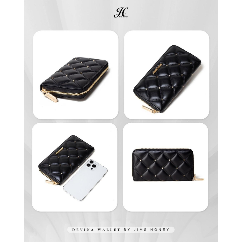 Jims Honey Devina Wallet Dompet Panjang JH Berkualitas Mewah Fashionable Korean Style