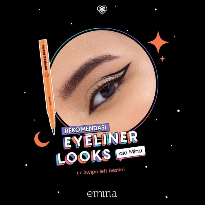 QEILA - Emina Total Eclipse Pen Liner | Netto 1 ML