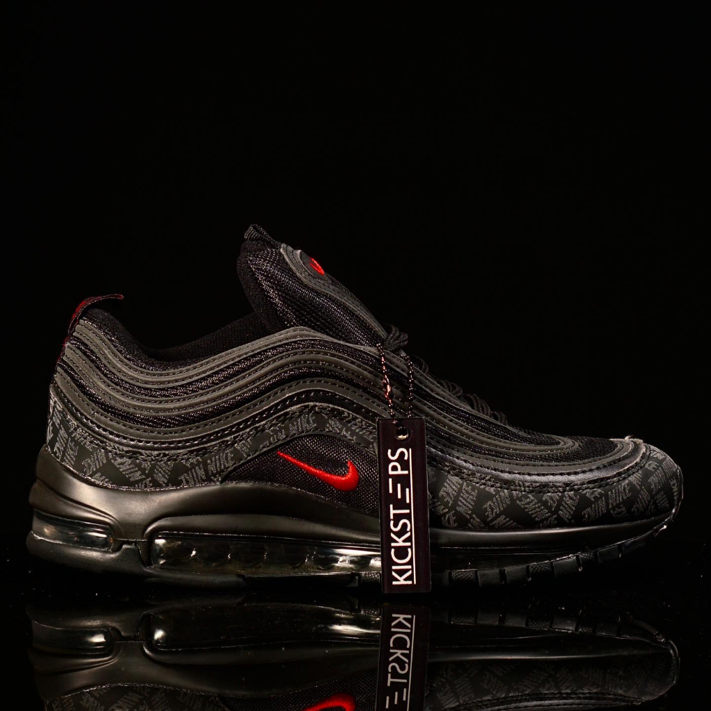 Nike - Air Max 97 “Reflective Black Red” - HIGH QUALITY PREMIUM SNEAKERS