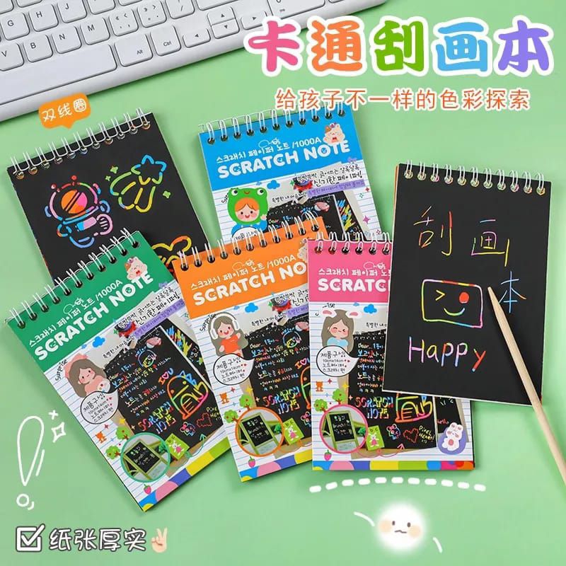 

(COD) NOTES S / SCRATCH PAPER NOTE / GRAFITI PAPER NOTE / BUKU GAMBAR