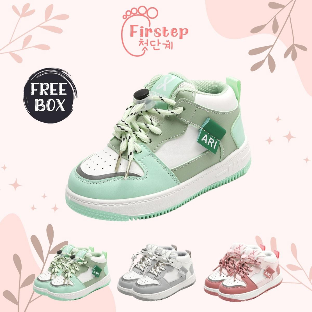 Sepatu Anak Perempuan Dan Laki Laki Import Sneaker Anak Usia 1-5 Tahun FS149