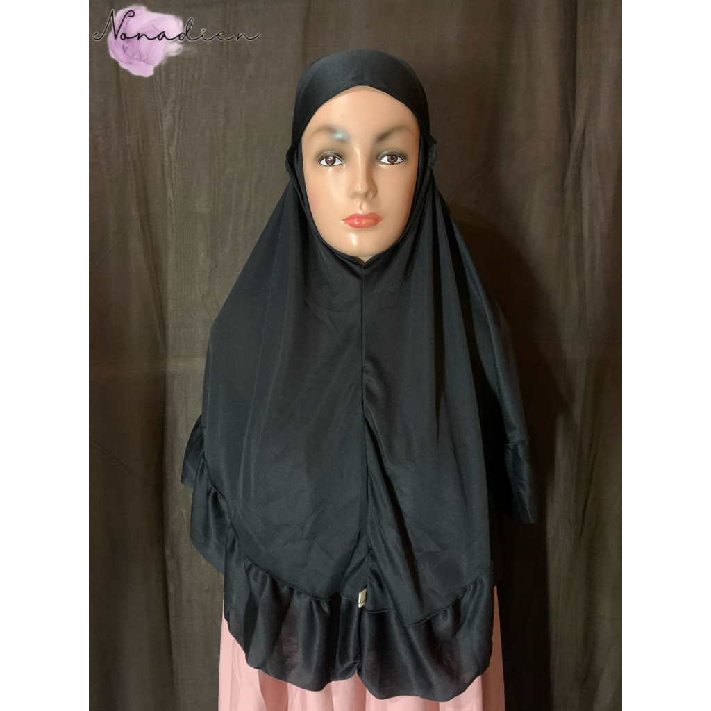JILBAB INSTAN HAYGET TALI BELAKANG