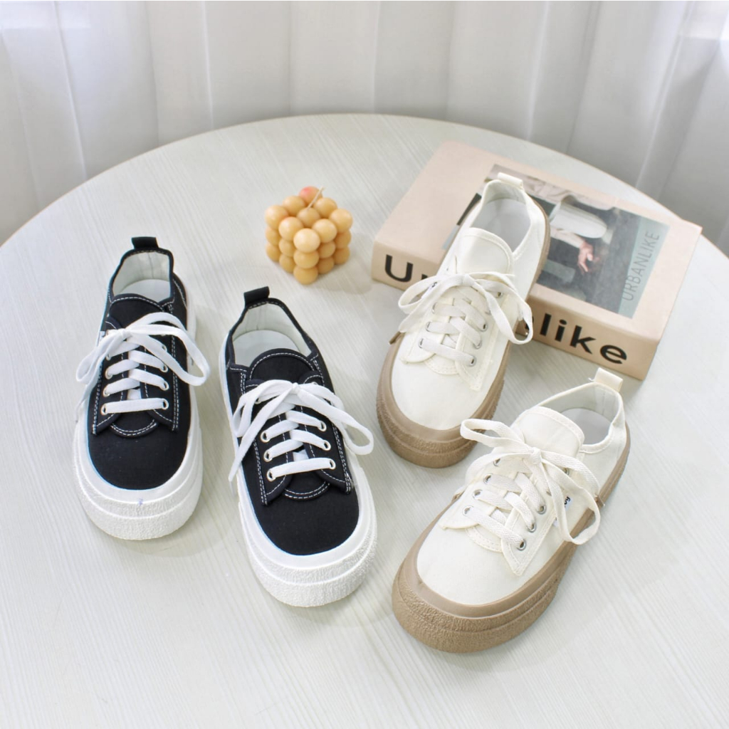 Free Box Sepatu Sneakers Wanita Import NS5503 Sepatu Fashion Sepatu Jakarta Sneakers Sneakers Kasual Wanita Termurah