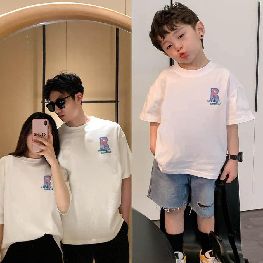 Amspro Baju Kaos Family Kaos Couple Baju Couple Keluarga Kaos Oversized FontR