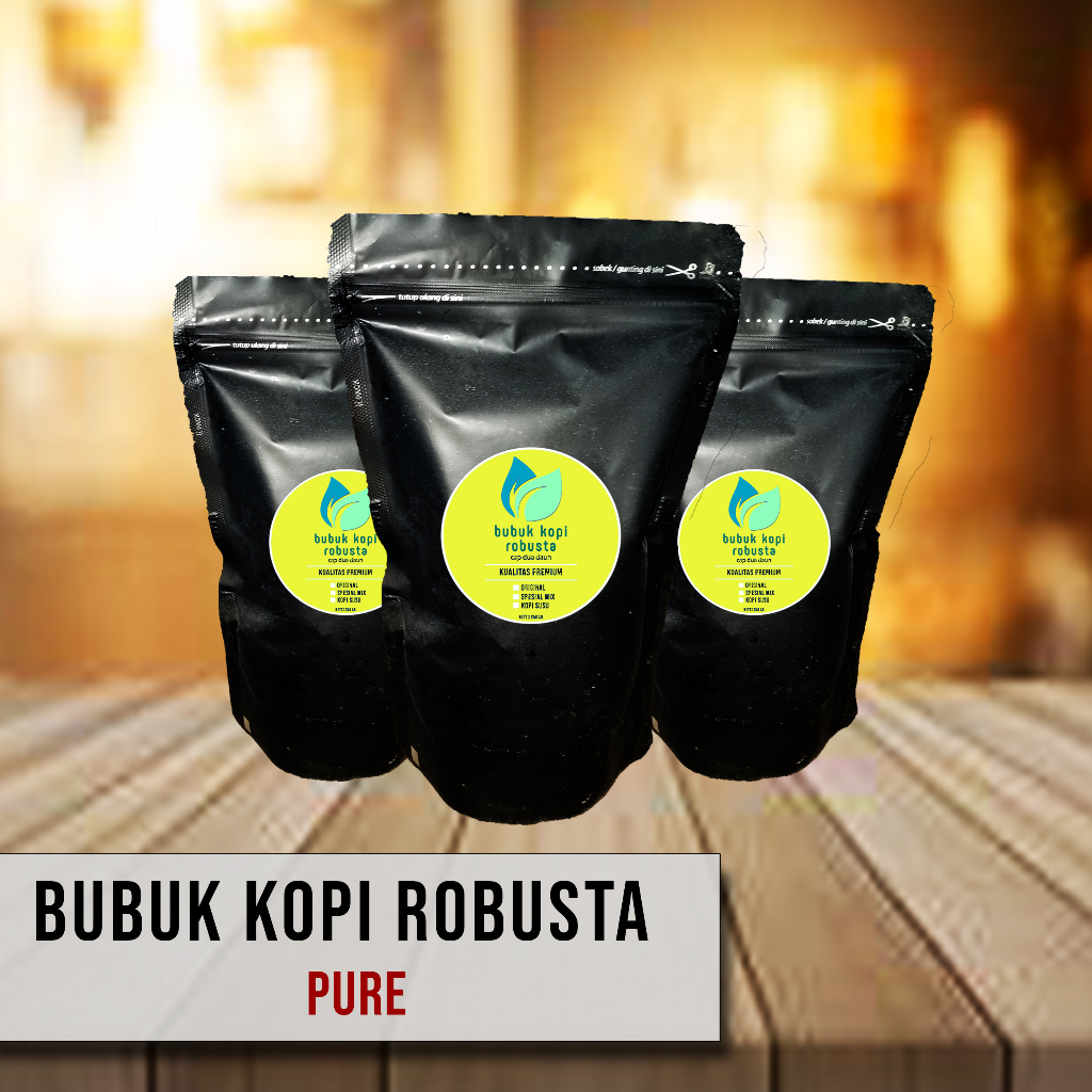 

BUBUK KOPI ROBUSTA - PURE