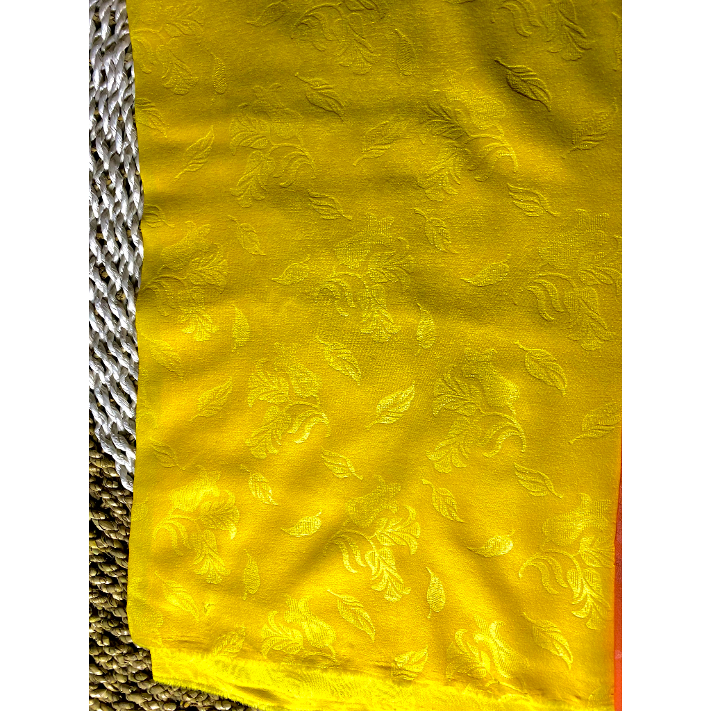 Kain Gorden/Kain Meteran/Kain Gorden Murah/Kain Gorden Motif Bunga Terompet