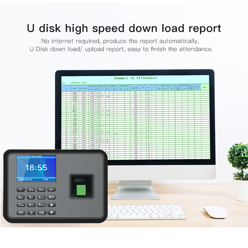 Solution P208 Fingerprint Mesin Absen Absensi Sidik jari finger print A6 A7 &amp; A8
