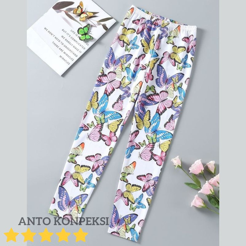 BELI 4 BONUS 1 LEGGING ANAK PEREMPUAN CELANA PANJANG PEREMPUAN 1 SAMPAI 10 TAHUN