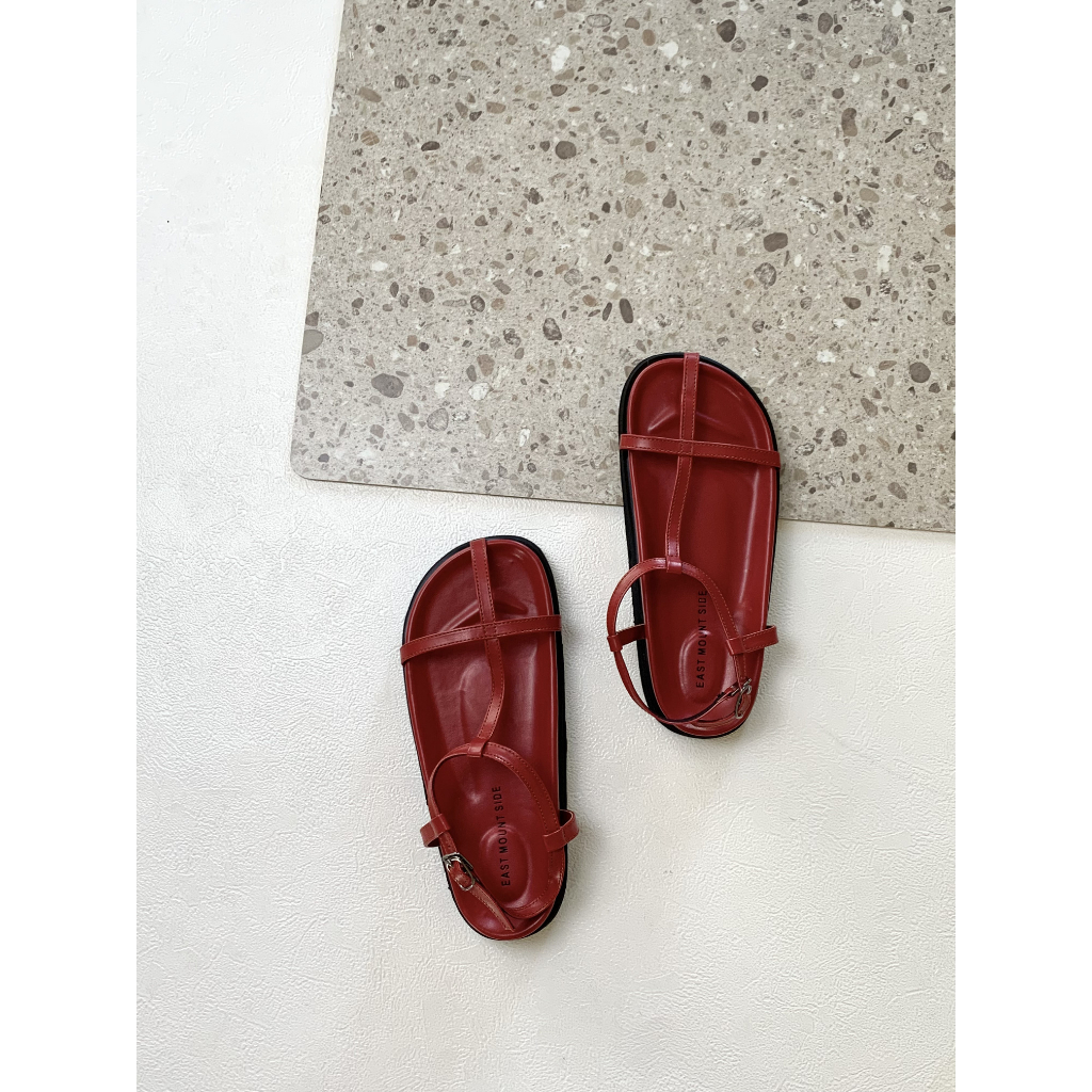 EASTMOUNTSIDE - Maison Red | Slide Sandal | Flat sandal