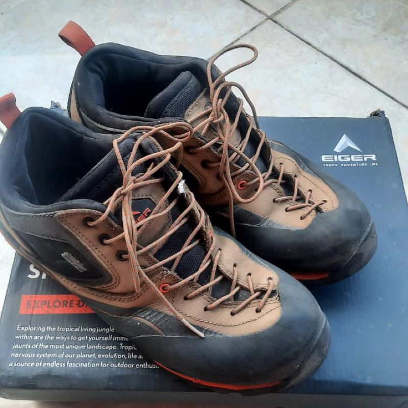 Sepatu Gunung Eiger Anaconda Vibram 2.0 Size 43