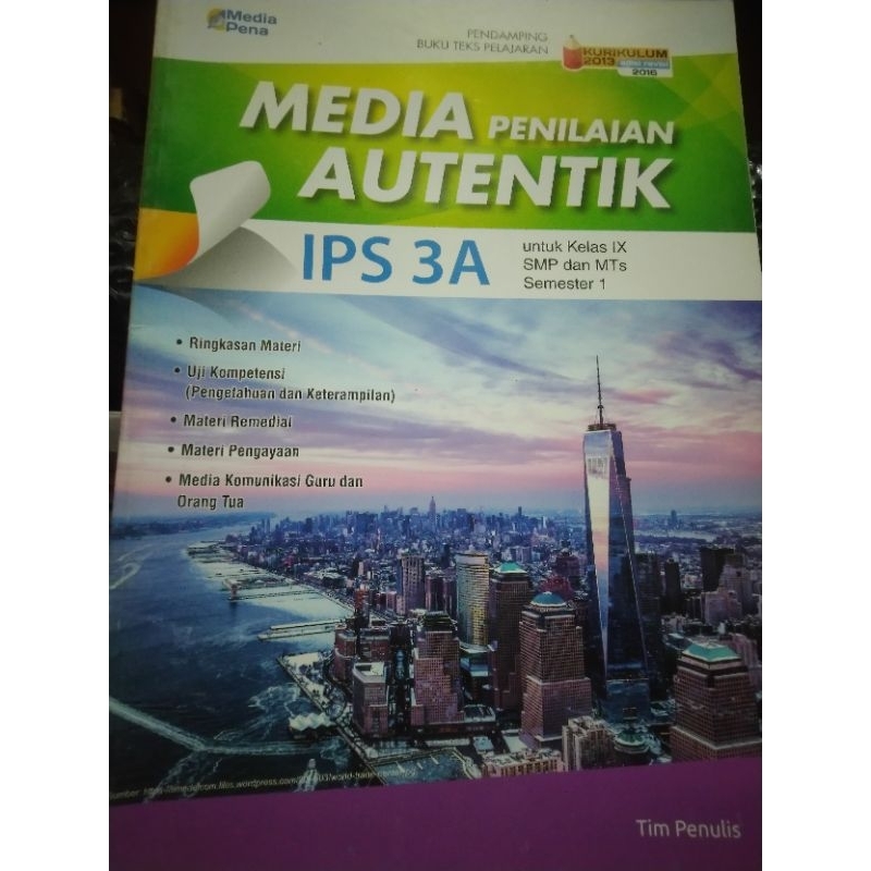 MEDIA PENILAIAN AUTENTIK IPS SMP 3A