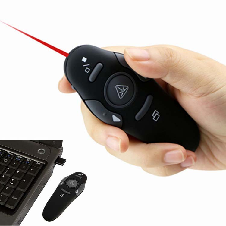 Pointer Wireless USB Presenter Remote Control Laser Pen