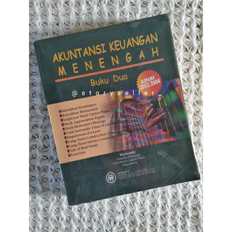 [PRELOVED] Akuntansi Keuangan Menengah, Buku 2 (Harnanto)